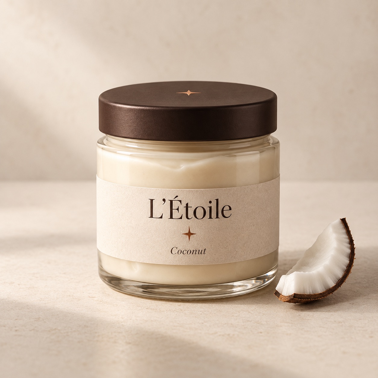 White chocolate & coconut — L’Étoile packaging concept