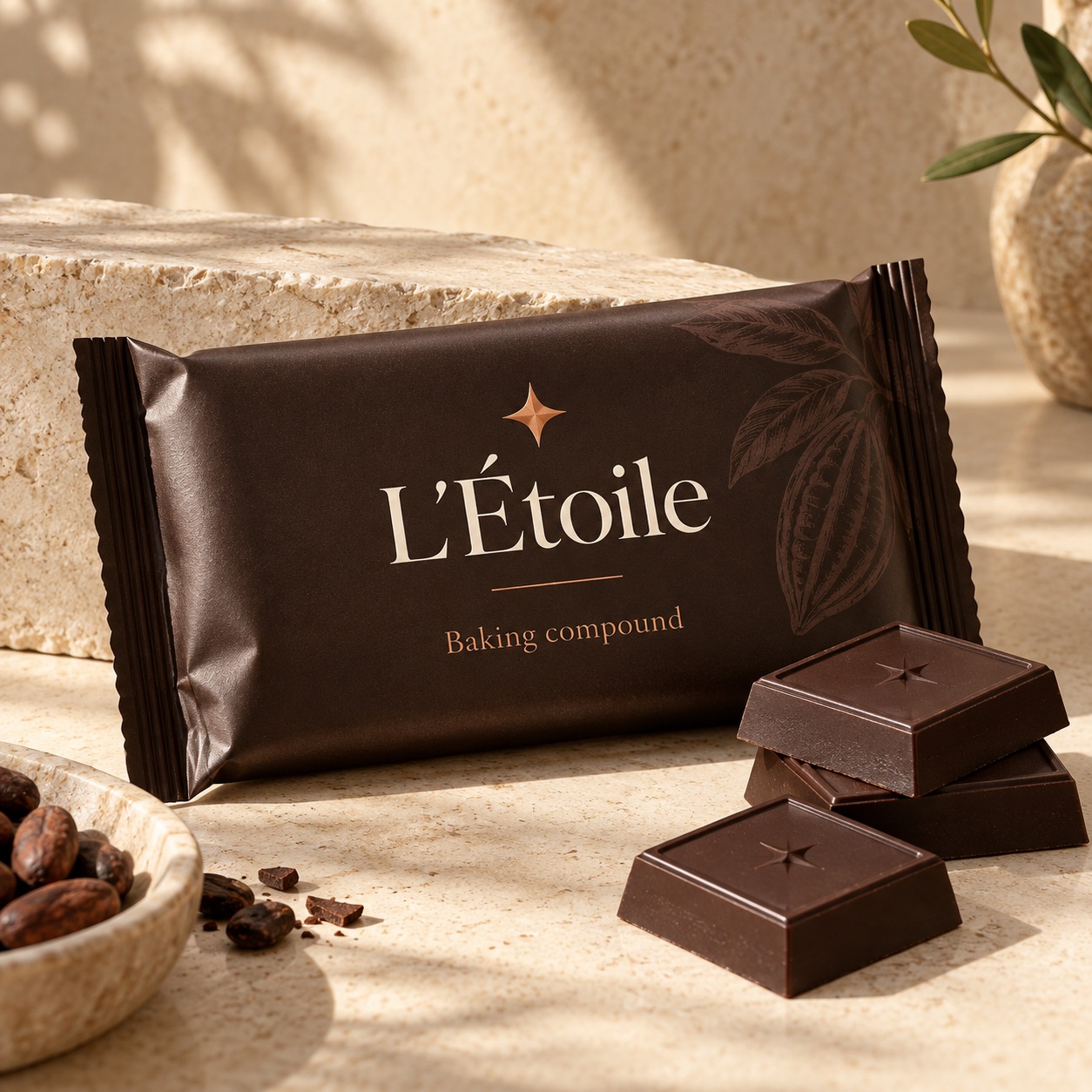Classic dark compound — L’Étoile packaging concept